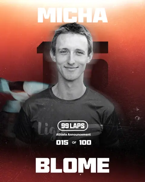 99 LAPS 2026, athlete 015 of 100