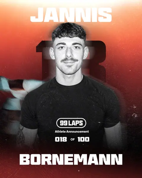 99 LAPS 2026, athlete 018 of 100