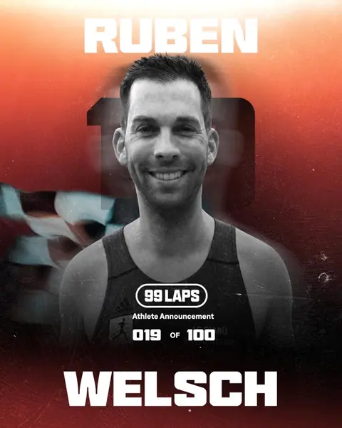 99 LAPS 2026, athlete 019 of 100
