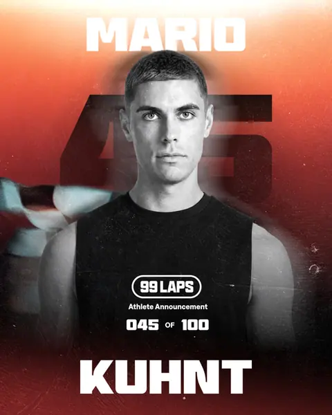 99 LAPS 2026, athlete 045 of 100