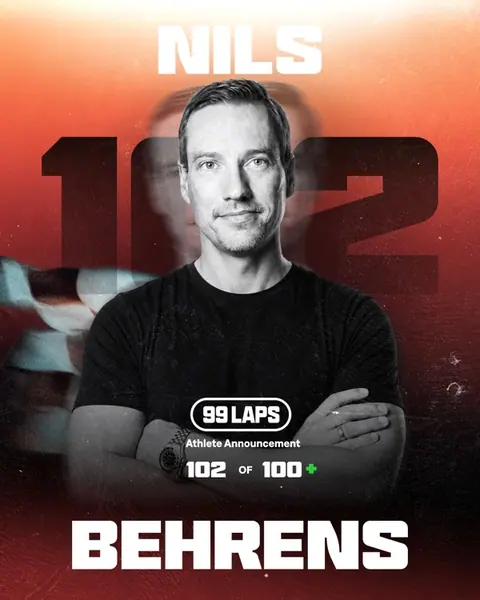 99 LAPS 2026, athlete 102 of 100