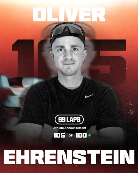 99 LAPS 2026, athlete 105 of 100