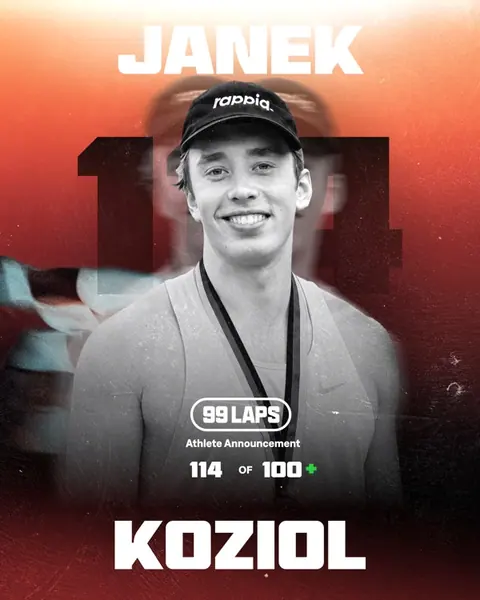 99 LAPS 2026, athlete 114 of 100