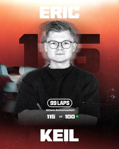 99 LAPS 2026, athlete 115 of 100