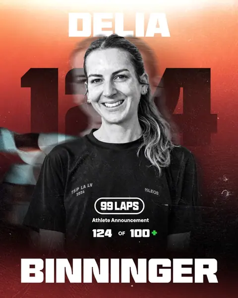 99 LAPS 2026, athlete 124 of 100