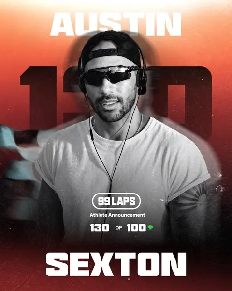 99 LAPS 2026, athlete 130 of 100