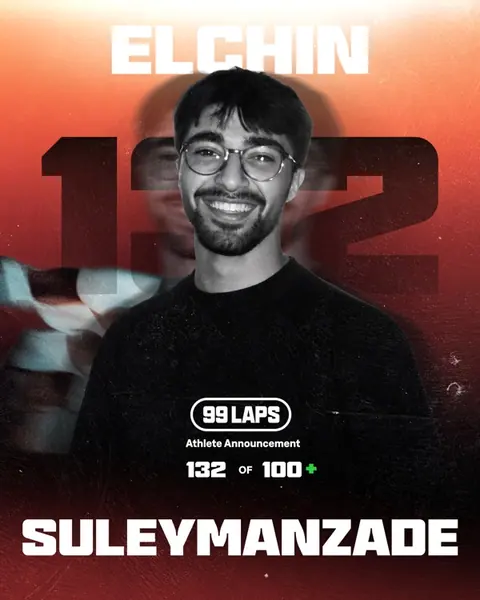 99 LAPS 2026, athlete 132 of 100