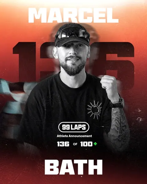 99 LAPS 2026, athlete 136 of 100